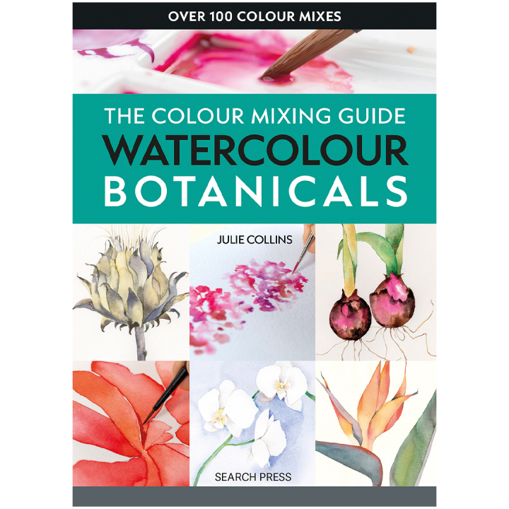 The Colour Mixing Guide: Watercolour Botanicals i gruppen Hobby & Kreativitet / Bøger / Inspirationsbøger hos Pen Store (137234)