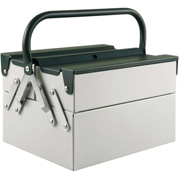 Toolbox Atena Grey/Green i gruppen Hobby & Kreativitet / Organisere / Oppbevaringsbokser hos Pen Store (137546)