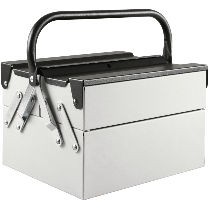 Toolbox Atena Grey/Black i gruppen Hobby & Kreativitet / Organisere / Oppbevaringsbokser hos Pen Store (137549)