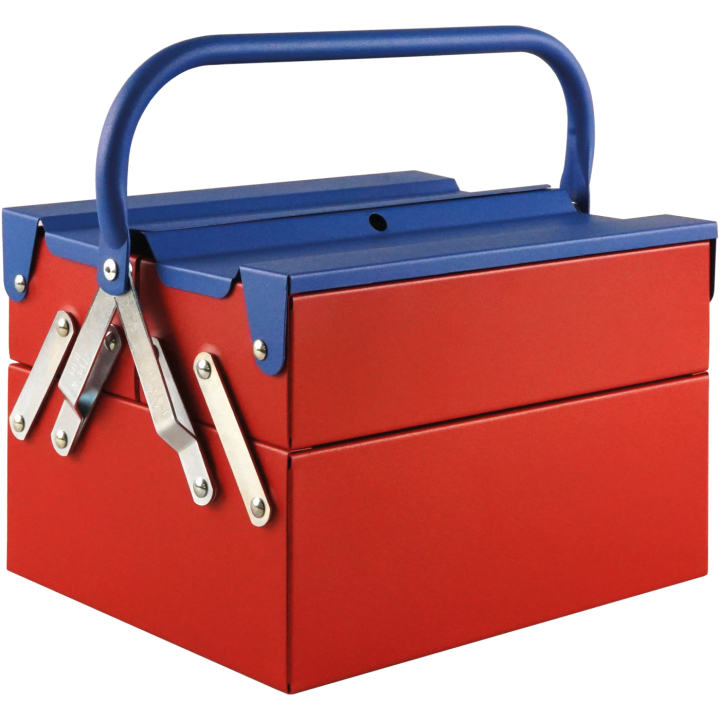 Toolbox Atena Red/Blue i gruppen Hobby & Kreativitet / Organisere / Oppbevaringsbokser hos Pen Store (137552)