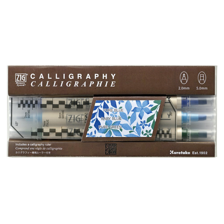 Kalligrafipenne 3-sæt #1 i gruppen Hobby & Kreativitet / Kalligrafi / Kalligrafipenn hos Pen Store (137570)
