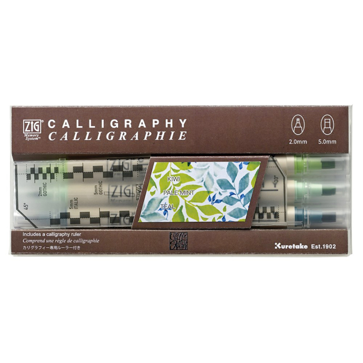 Kalligrafipenne 3-sæt #2 i gruppen Hobby & Kreativitet / Kalligrafi / Kalligrafipenn hos Pen Store (137571)