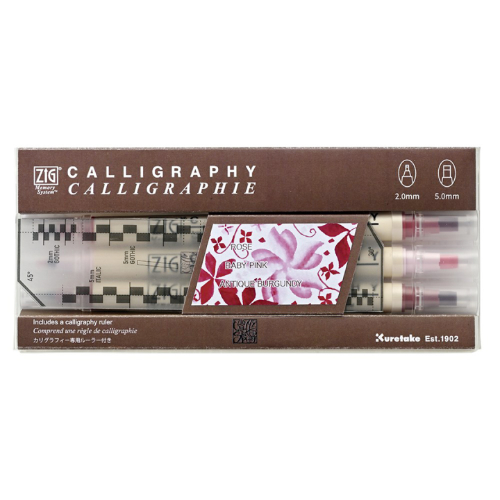 Kalligrafipenne 3-sæt #5 i gruppen Hobby & Kreativitet / Kalligrafi / Kalligrafipenn hos Pen Store (137574)