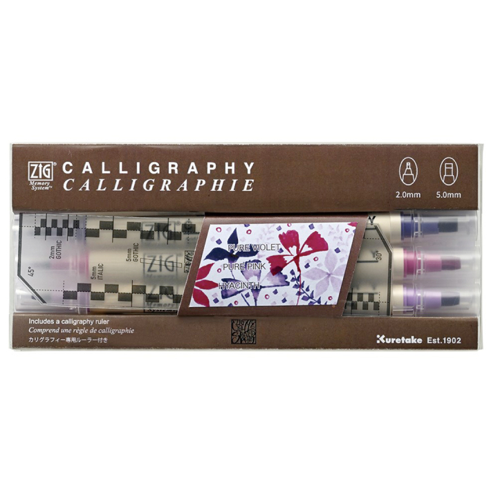 Kalligrafipenne 3-sæt #6 i gruppen Hobby & Kreativitet / Kalligrafi / Kalligrafipenn hos Pen Store (137575)