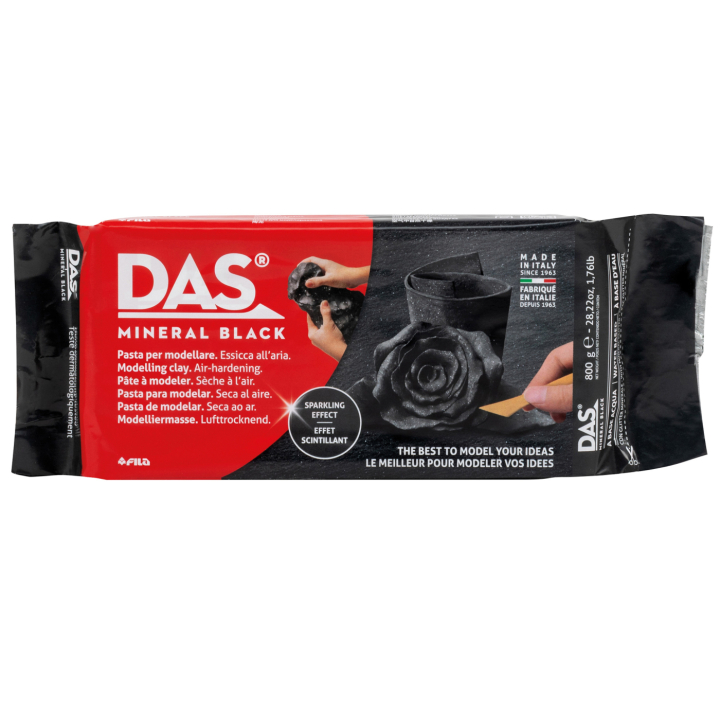Modellerler 800 g Mineral Black i gruppen Hobby & Kreativitet / Skabe / Modellervoks / Lufttørrende leirer hos Pen Store (137639)