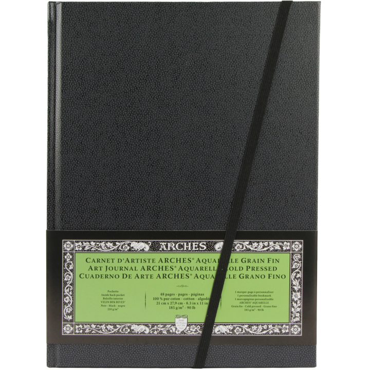 Art Journal Akvarel Koldpresset 21x27,9 cm i gruppen Papir & Blokke / Kunstnerblokke / Akvarelblokke hos Pen Store (137648)