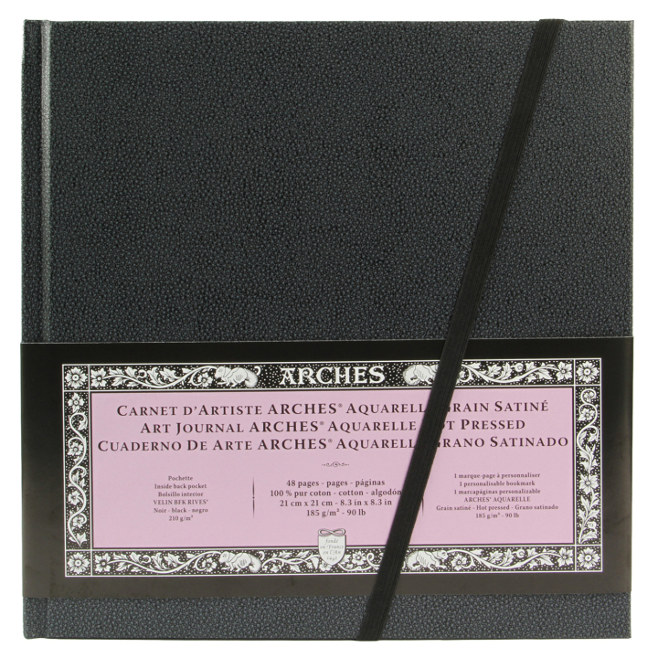 Art Journal Akvarel HP 21x21 cm i gruppen Papir & Blokke / Kunstnerblokke / Skitsebøger hos Pen Store (137652)