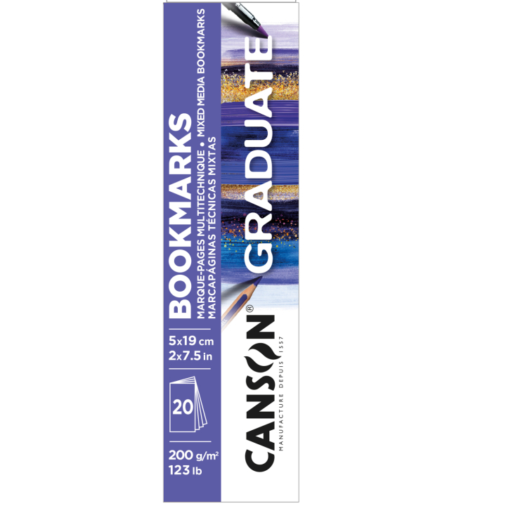Graduate Mixed Media Bookmarks i gruppen Papir & Blokke / Kunstnerblokke / Mixed media-blokke hos Pen Store (137657)