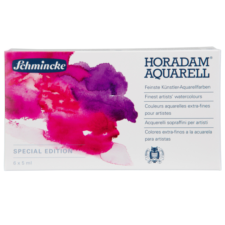 Horadam Aquarel Tube 5 ml 6-sæt i gruppen Kunstnerartikler / Kunstnerfarver / Akvarelmaling / Akvarelfarve i tube hos Pen Store (137786)