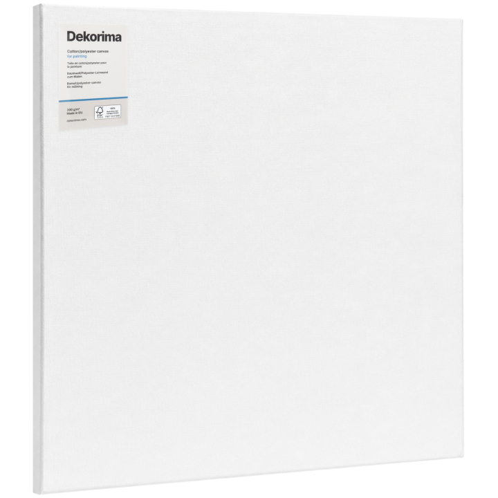 Lærred Bomuld/Polyester 50x50 i gruppen Kunstnerartikler / Studie / Malerlærreder / Malerlærred akrylfarve hos Pen Store (137798)