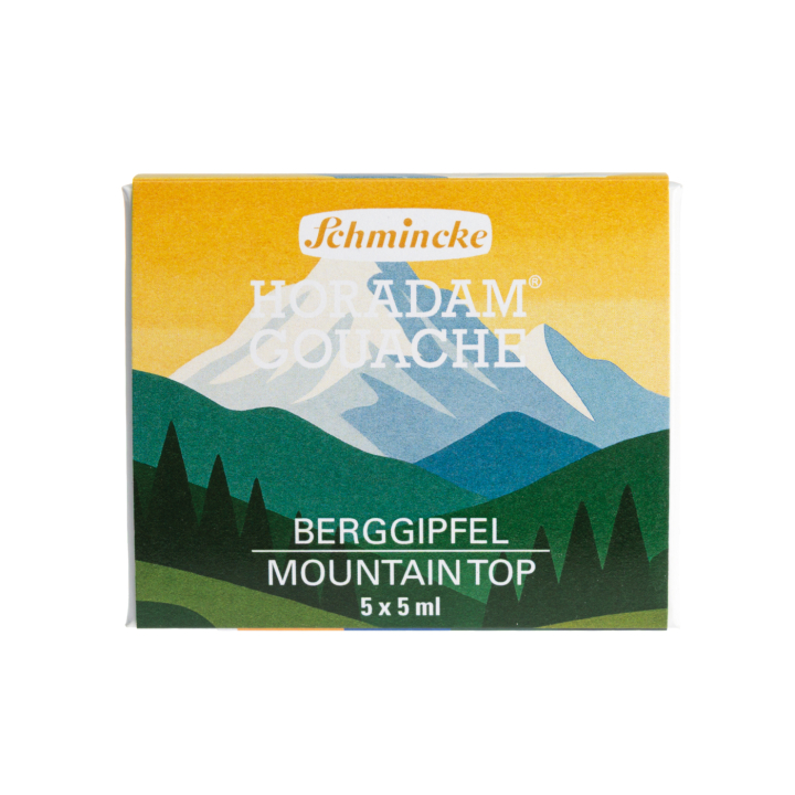 Horadam Gouache 5x5 ml Mountain Top i gruppen Kunstnerartikler / Kunstnerfarver / Gouache hos Pen Store (137805)