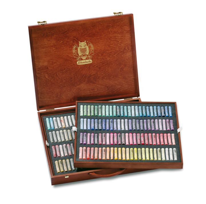 Soft Pastel Wooden Box 200-sæt i gruppen Kunstnerartikler / Kridt og blyanter / Pastelkridt hos Pen Store (137812)