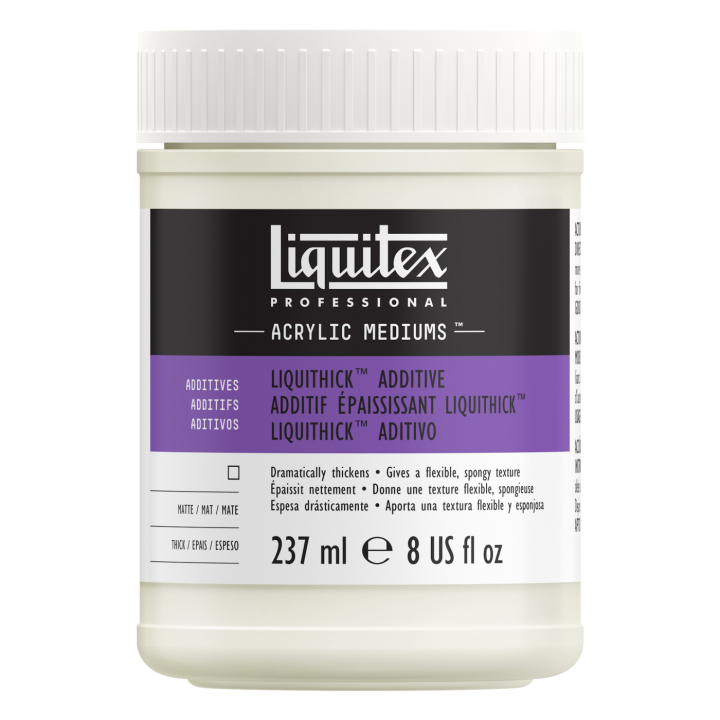 Akrylmedium Effekt Liquithick Thicken Gel 237 ml i gruppen Kunstnerartikler / Malermedier og lak / Akrylmedium hos Pen Store (137870)
