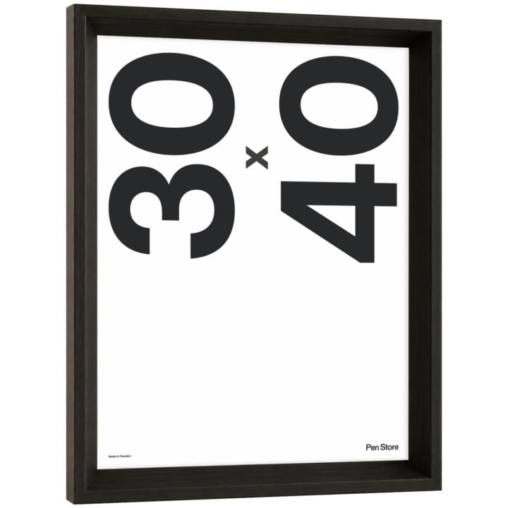Træramme Espresso 30x40 cm i gruppen Hobby & Kreativitet / Organisere / Rammer / Brune rammer hos Pen Store (137896)