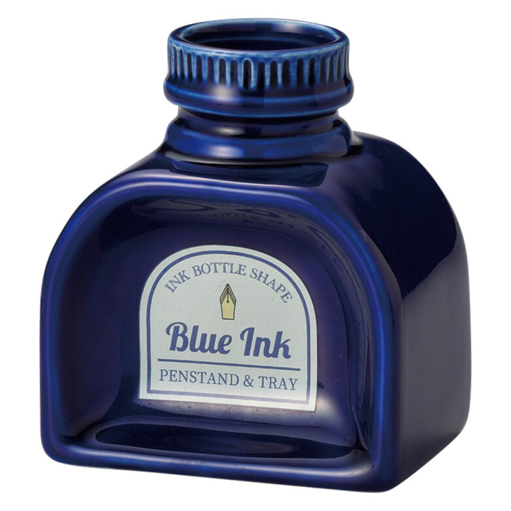 Penneholder Blækflaske Blå i gruppen Hobby & Kreativitet / Organisere / Hjemmekontor hos Pen Store (137907)
