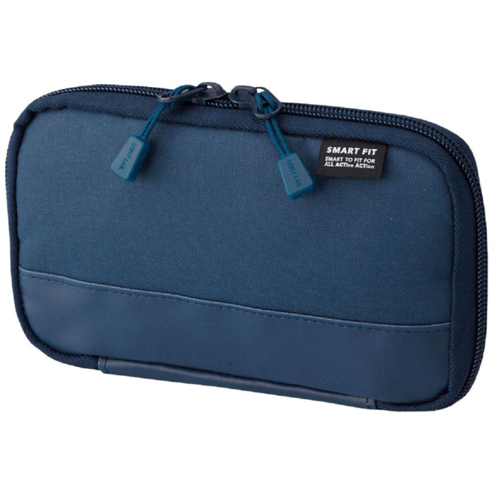 Penalhus Smart-fit Compact Navy i gruppen Penne / Pentilbehør / Penalhus og etui hos Pen Store (137914)