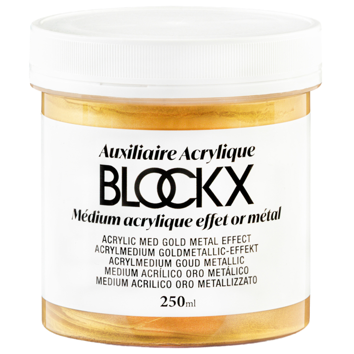 Acrylic Gold Effect Medium 250 ml i gruppen Kunstnerartikler / Malermedier og lak / Akrylmedium hos Pen Store (137952)