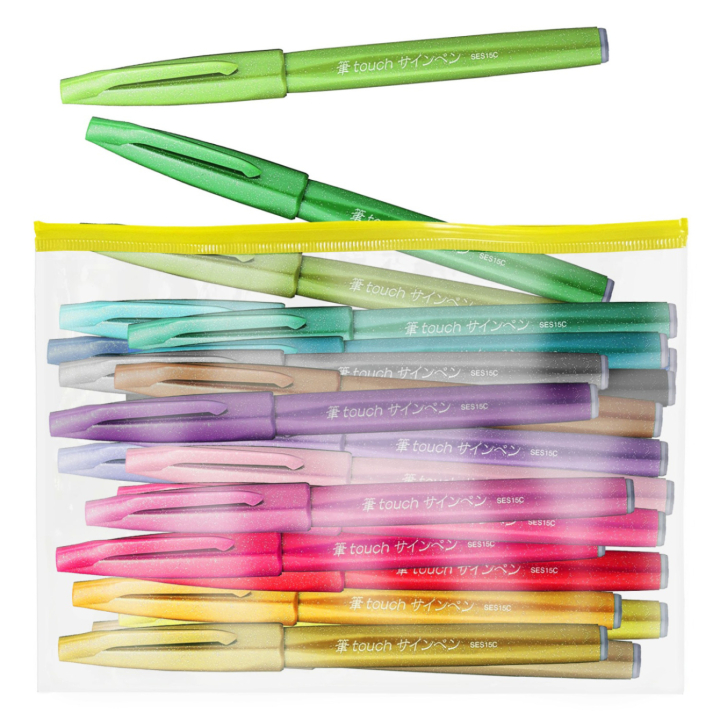 Fude Touch Brush Sign Pen 36-sæt i gruppen Penne / Kunstnerpenne / Penselpenne hos Pen Store (137956)