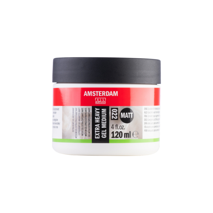 Extra heavy gel medium matt 022 120 ml i gruppen Kunstnerartikler / Malermedier og lak /  Akrylmedium hos Pen Store (137984)