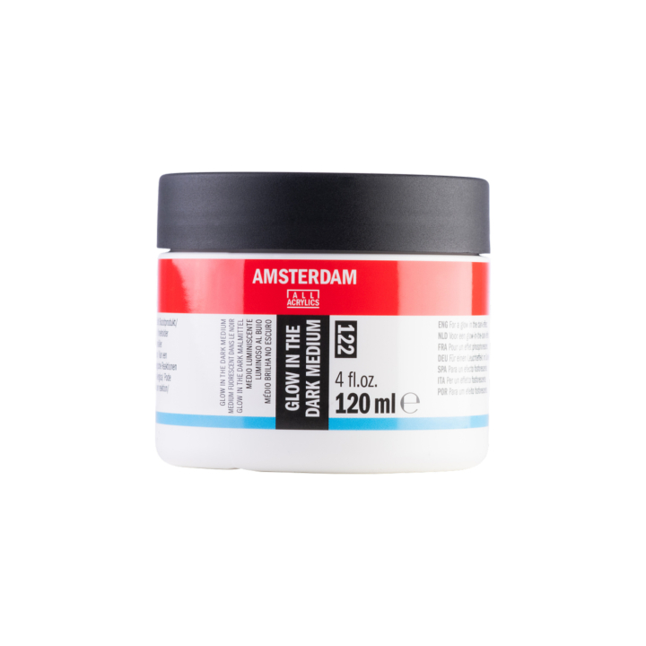 Glow in the dark medium 122 120 ml i gruppen Kunstnerartikler / Malermedier og lak /  Akrylmedium hos Pen Store (137986)