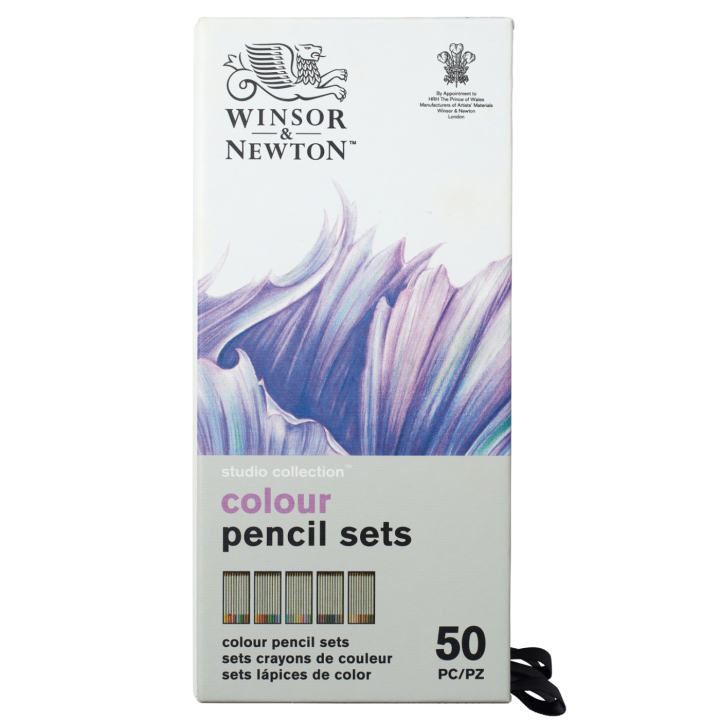 Studio Collection Farveblyanter 50-sæt i gruppen Kunstnerartikler / Kunstnersæt / Colored pencils in sets hos Pen Store (138082)