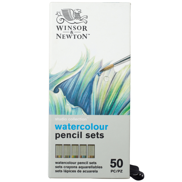Studio Collection Akvarelblyanter Box 50-sæt i gruppen Penne / Kunstnerpenne / Akvarelblyanter hos Pen Store (138083)