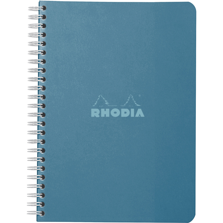 Notebook Spiral Peacock A5 Linjeret i gruppen Papir & Blokke / Skriv og noter / Skriveblokke og hæfter hos Pen Store (138104)