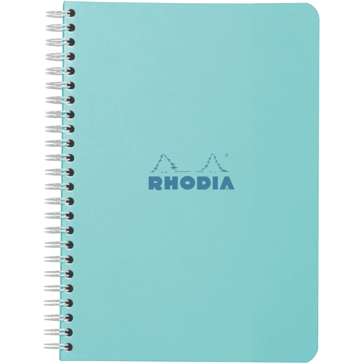 Notebook Spiral Azure A5 Linjeret i gruppen Papir & Blokke / Skriv og noter / Skriveblokke og hæfter hos Pen Store (138110)