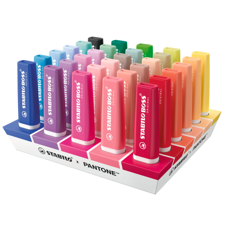 BOSS x Pantone 30-pak i gruppen Penne / Mærkning og kontor / Highlighters hos Pen Store (138175)