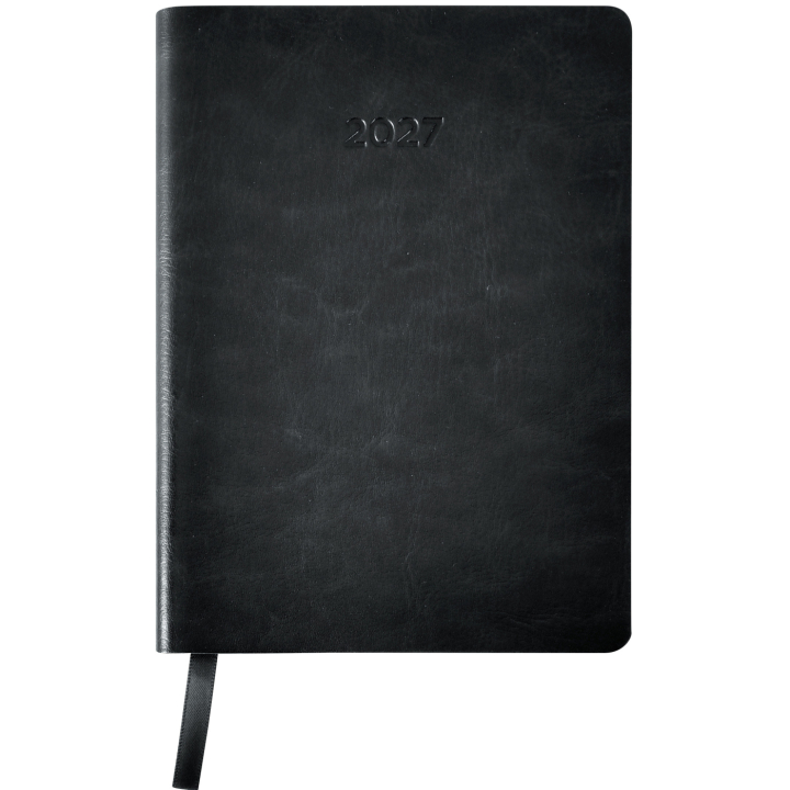 Kalender Björn 2027 A6 Weekly Horisontell Sort i gruppen Papir & Blokke / Kalendere / 12 mdr kalendere hos Pen Store (138284)