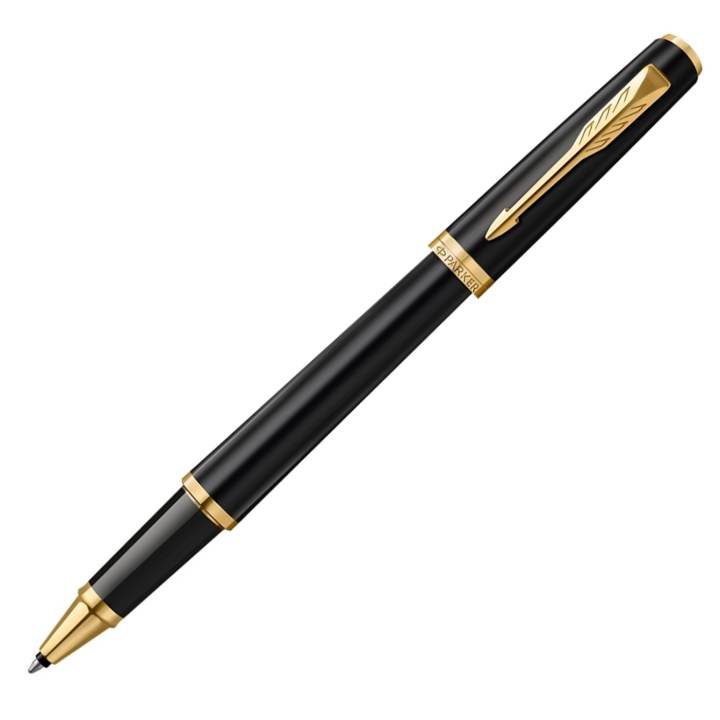 Meridian Matte Black/Chrome Rollerball i gruppen Penne / Fine Writing / Rollerballpenne hos Pen Store (138297)