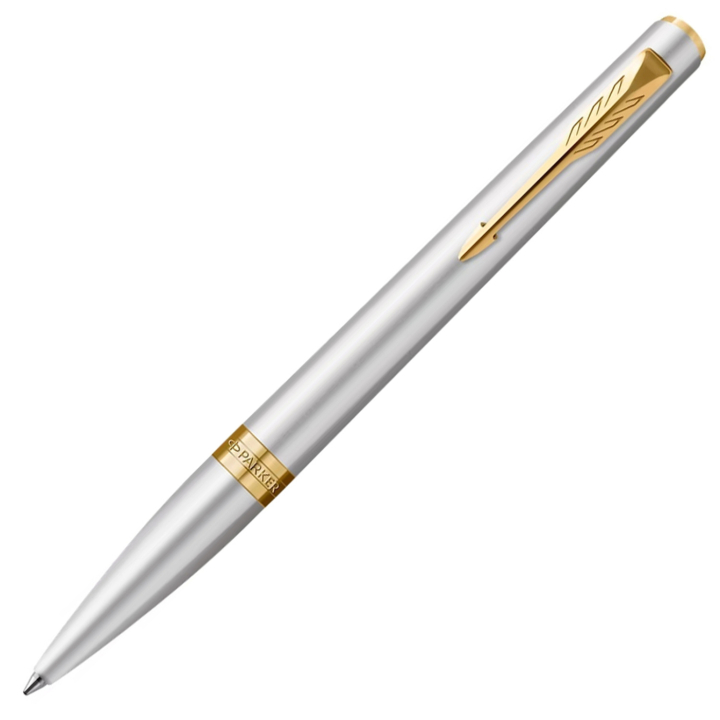 Meridian Chrome/Gold Kuglepen i gruppen Penne / Fine Writing / Kuglepenne hos Pen Store (138306)