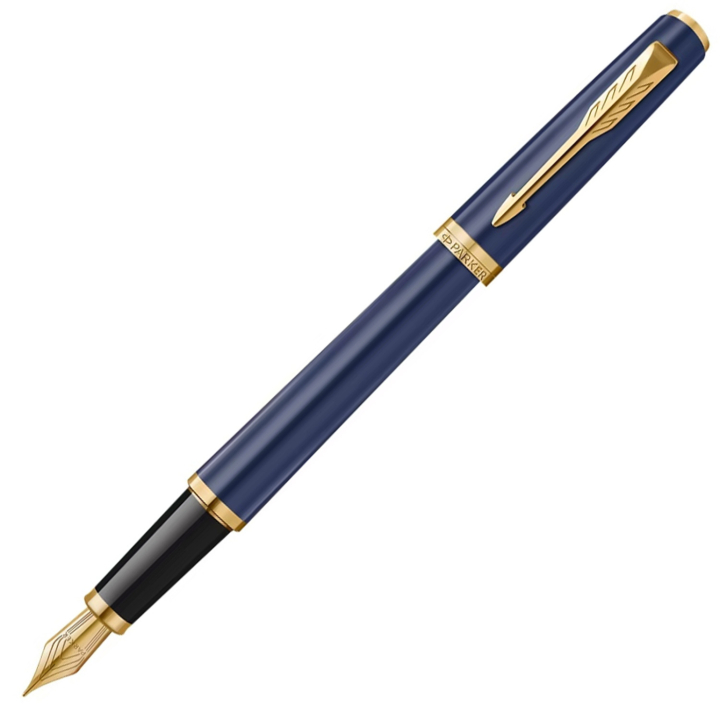 Meridian Blue/Gold Fyldepen i gruppen Penne / Fine Writing / Eksklusive penne hos Pen Store (138311_r)