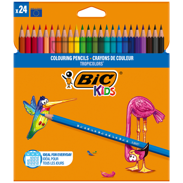 Kids Tropicolors Farvepenne 24-pak