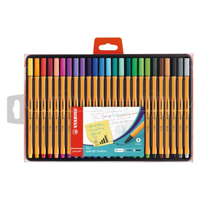 Point 88 Fineliner 25-pak