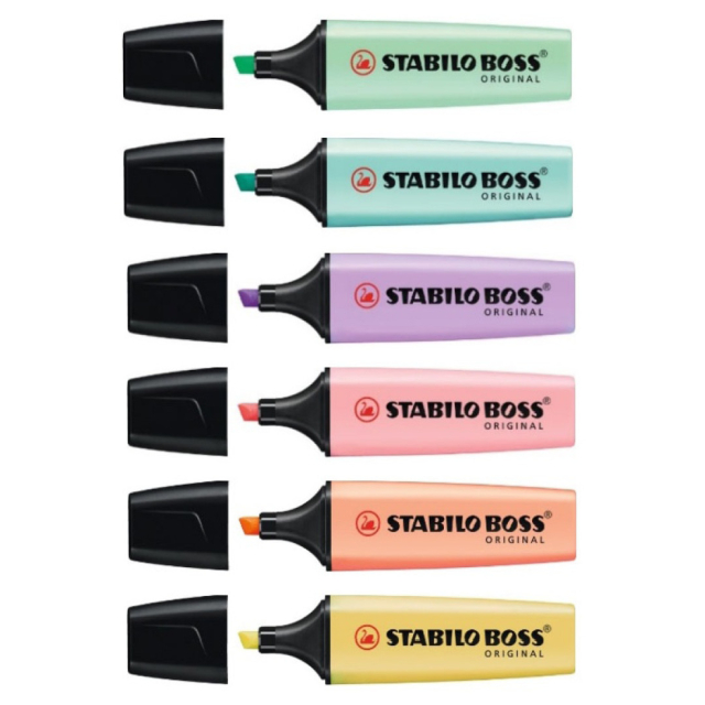 Boss Pastel Pastel Blue i gruppen Penne / Mærkning og kontor / Highlighters hos Pen Store (100299)