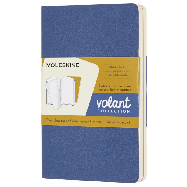 Volant Pocket Notebook Blå/Gul