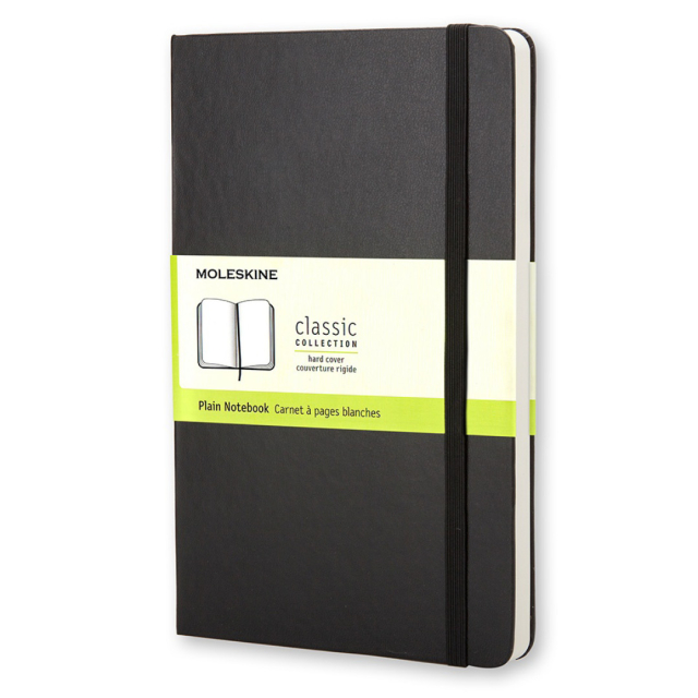 Classic Hard Cover Notebook Pocket Sort