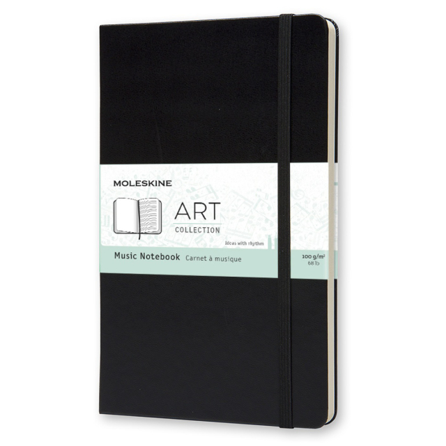 Music Notesbog ART collection Large Sort