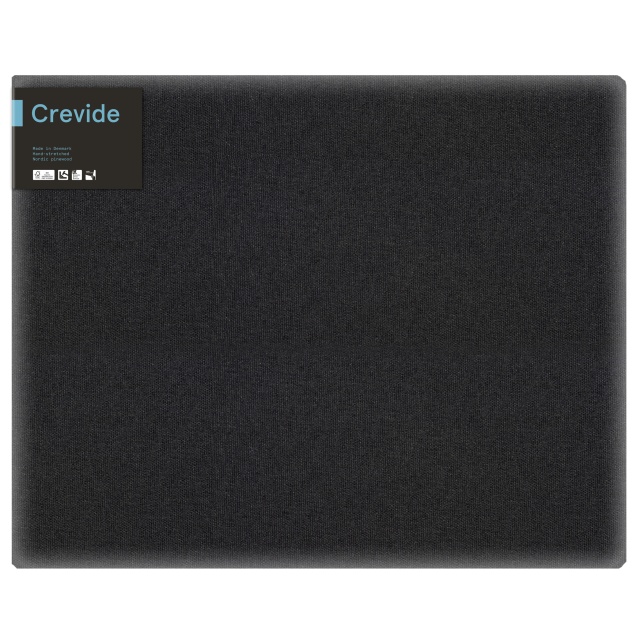 Lærred Sort Bomuld/Polyester 81x65 (F25)