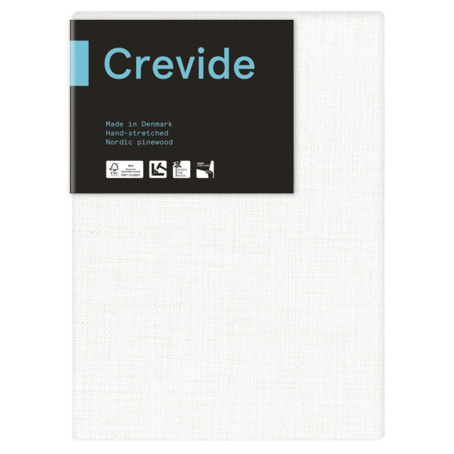 Lærred Hvidt Hør 24x33 (F4)