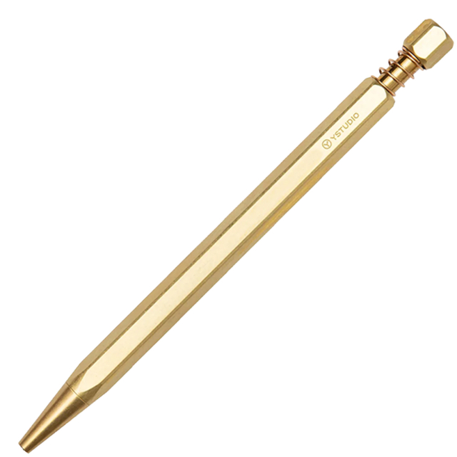 Classic Revolve Kuglepen Brass