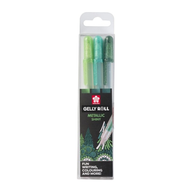 Gelly Roll Metallic Forest 3-pack