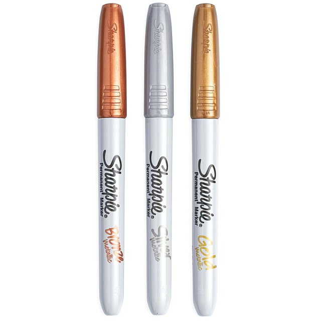 Metallic sæt 3 stk