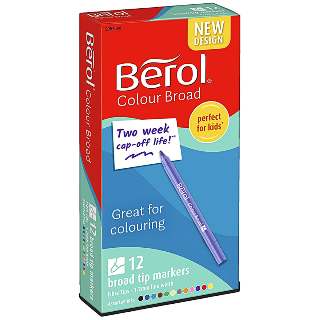 Colour Broad Tip 12-pak