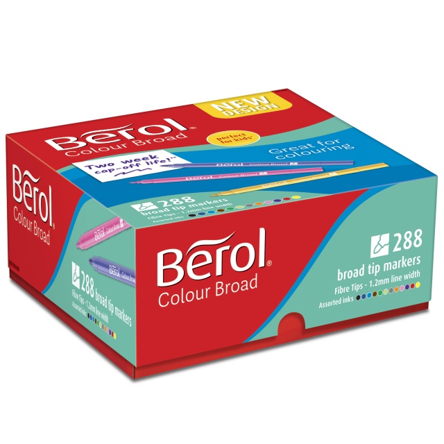 Colour Broad Tip 288-pak