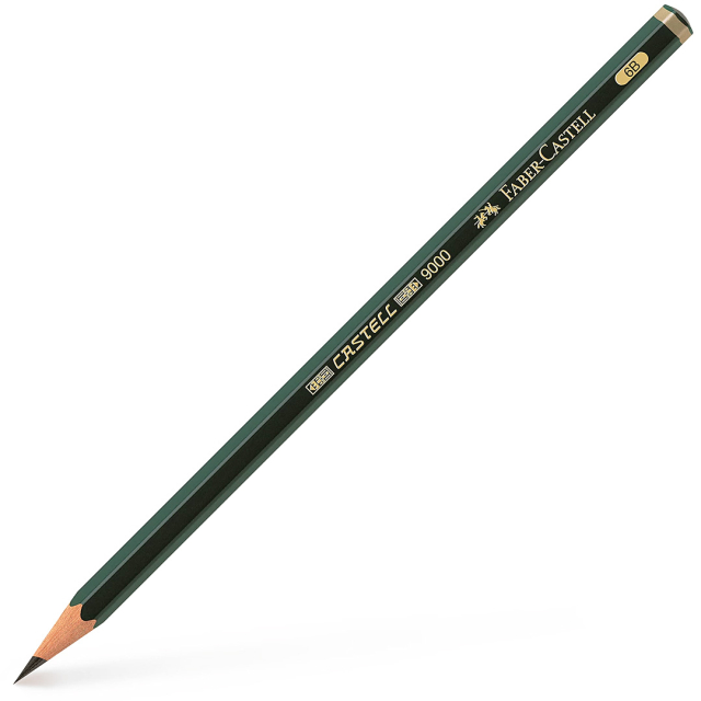 Blyant Castell 9000 7B i gruppen Penne / Skrive / Blyanter hos Pen Store (105064)