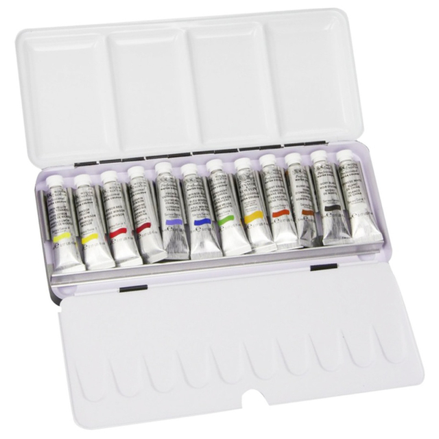 Professionel vandfarvetube 5ml 12-sæt