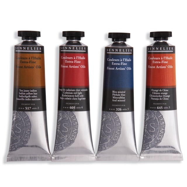 Oil Tube 40 ml (Price group 6) Cadmium yellow orange i gruppen Kunstnerartikler / Kunstnerfarver / Oliemaling hos Pen Store (107152)