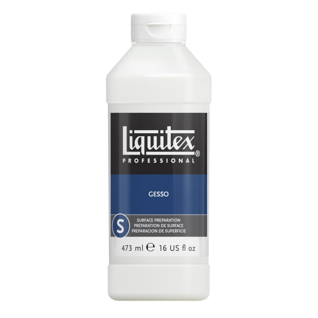 White Gesso Primer 473 ml